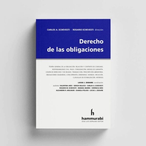 Derecho De Las Obligaciones - Echevesti