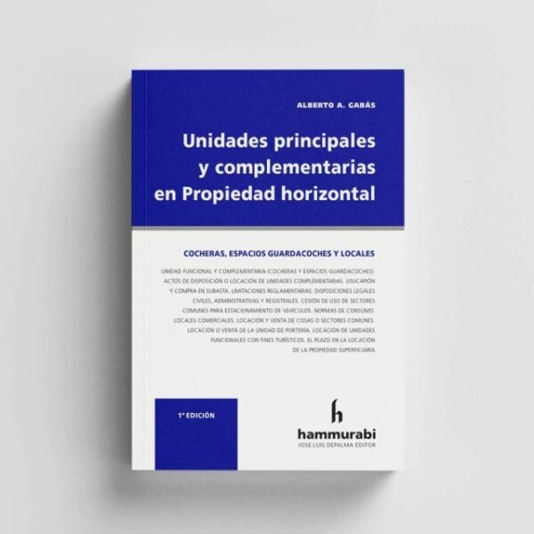 Unidades Prin. Y Com. En Propiedad Horizontal - Gabas