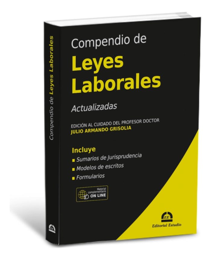Compendio De Leyes Laborales - Grisolia - Ultima Edicion - Imagen 1