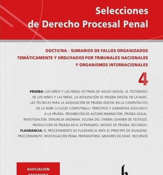 Derecho Procesal Penal 4 - Rua
