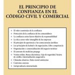 El Principio De Confianza En El Código Civil Y Comercial