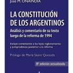 Constitución De Los Argentinos - Sabsay Y Onaindia