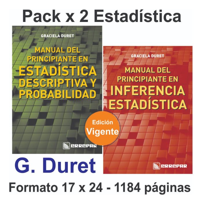 Pack Manual Del Principiante En Estadística Y Inferencia - Imagen 1