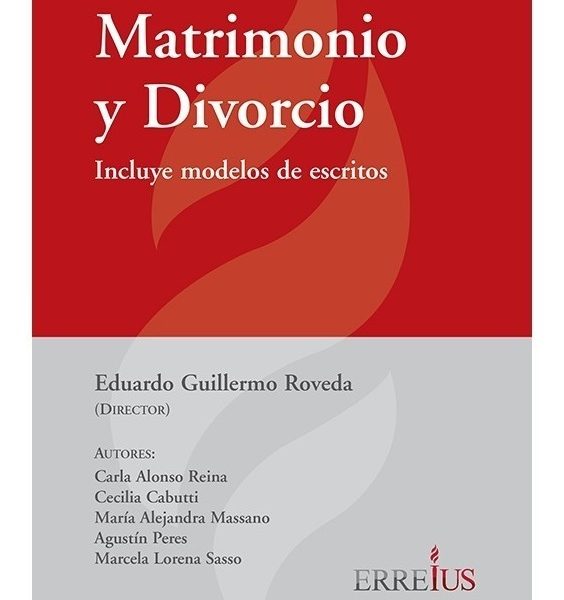 Matrimonio Y Divorcio - Erreius