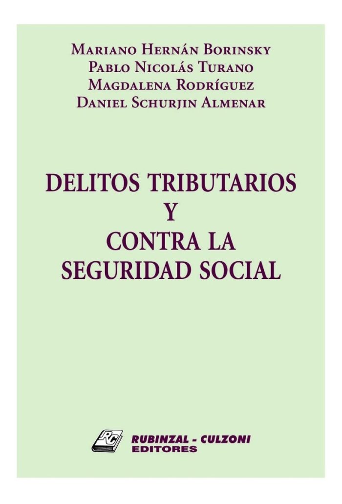 Delitos Tributarios Y Contra La Seguridad Social - Imagen 1