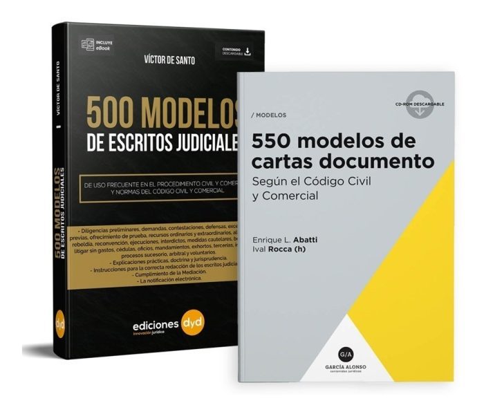 Pack Modelos Para Estudios Juridicos - Imagen 1
