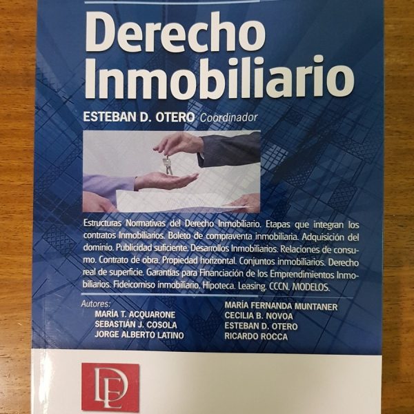 Derecho Inmobiliario. Teoria Y Practica - Acquarone, Maria T
