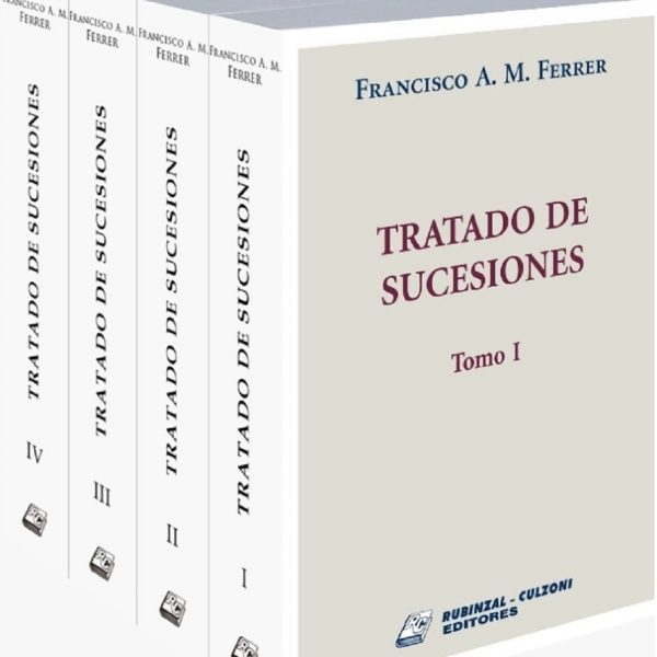 Tratado De Sucesiones - Edicion Rustica - Ferrer