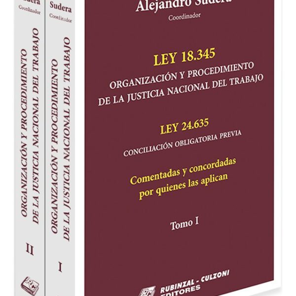 Ley 18345 Y Ley 24.635 Organización Conciliación Obligatoria
