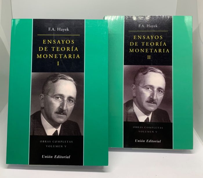 Ensayos De Teoría Monetaria Vol.1 Y Vol.2 - Hayek - Imagen 1