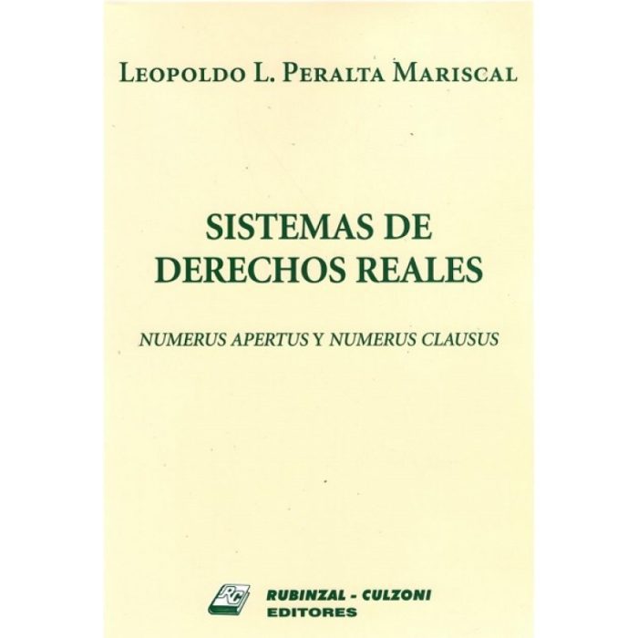 Sistemas De Derechos Reales - Imagen 1