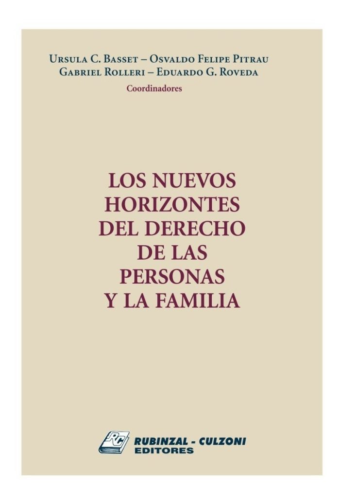 Los Nuevos Horizontes Del Derecho De Las Personas Y Familias - Imagen 1