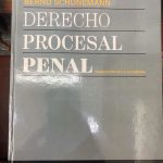 Derecho Procesal Penal.