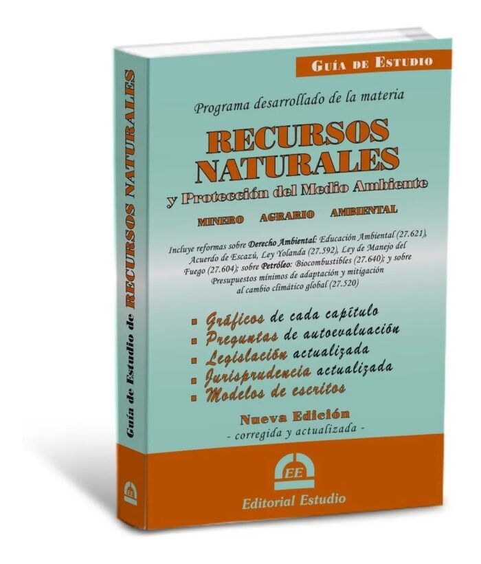 Guía de Estudio Recursos Naturales Y Proteccion Del Medio Ambiente Ed Estudio - Imagen 1