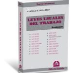 Leyes Usuales Del Trabajo Anotadas 2019 - Iribarren