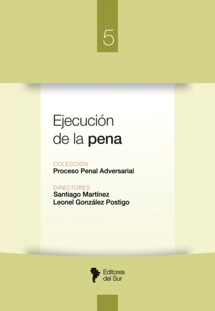 Ejecución De La Pena: Tomo V - Imagen 1