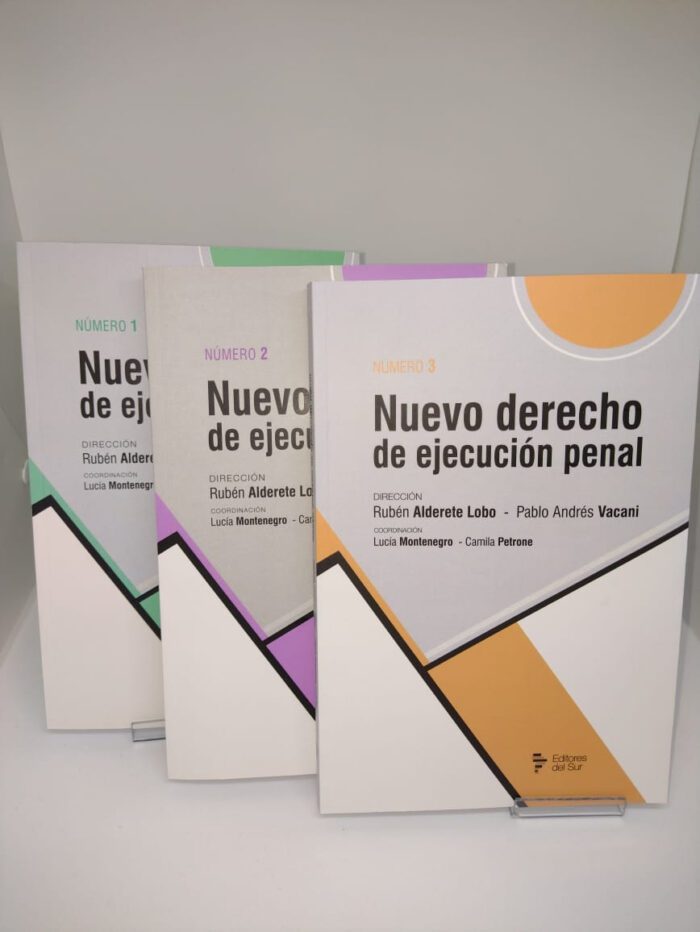 Coleccion Nuevo Derecho De Ejecucion Penal - 3 Tomos - Imagen 1