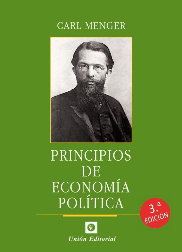 Principios De Economia Politica - Carl Menger - Imagen 1