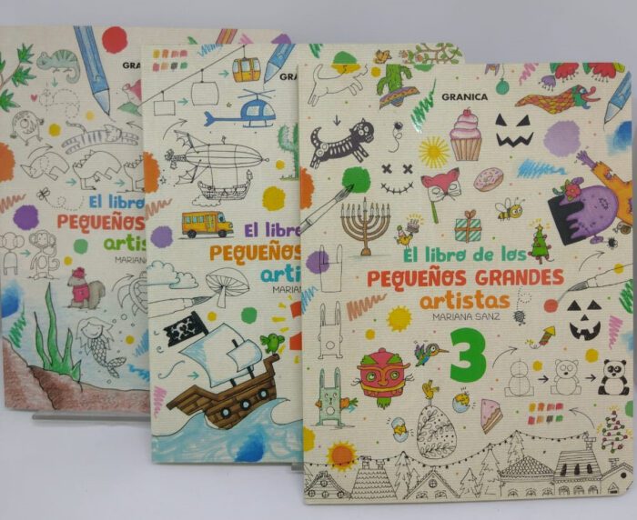 El Libro De Los Pequeños Grandes Artistas 3 Tomos - Sanz - Imagen 1