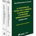 Aplicación Del Cód Civil A Las Relaciones Y Situaciones