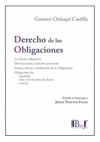 Derecho De Las Obligaciones 2 Tomos