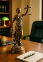 Estatua de la Justicia - Petit Bronce - Regalo para Abogados