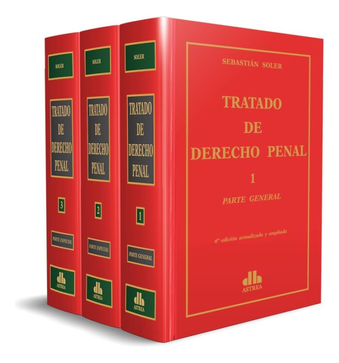 Colección Tratado Derecho Penal Especial Y General - Soler - Imagen 1