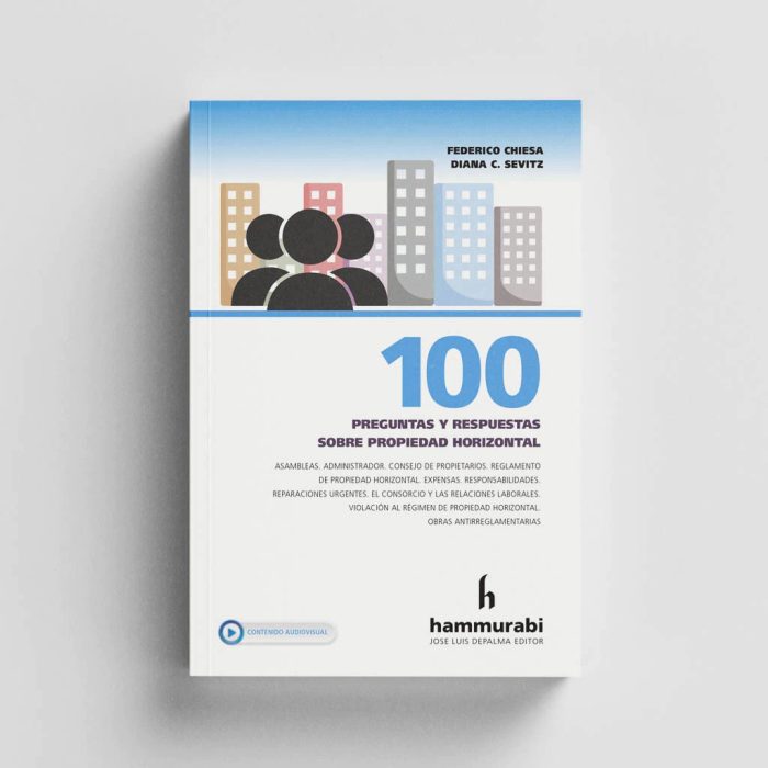 100 Preguntas Y Respuestas De Propiedad Horizontal - Chiesa - Imagen 1