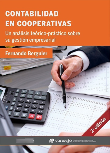 Contabilidad En Cooperativas - Berguier - Edicon
