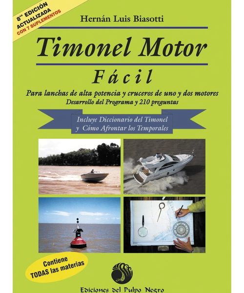 Timonel Motor Fácil - Lanchas De Alta Potencia Y Cruceros