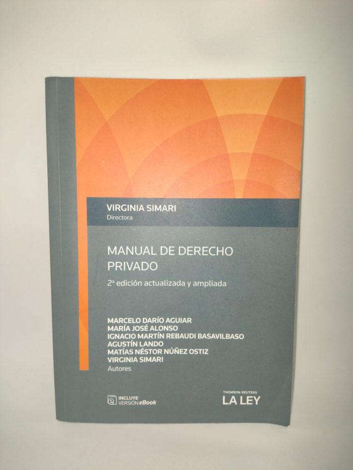 Manual Derecho Privado - Ultima Edición - Simari - Imagen 1