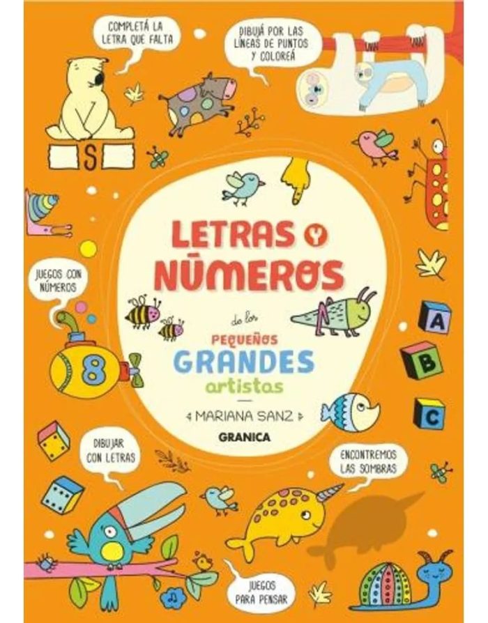 Letras Y Numeros De Los Pequeños Grandes Artistas - Imagen 1