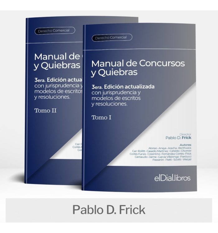 Manual De Concursos Y Quiebras 2 Tomos - Pablo Firck - Imagen 1