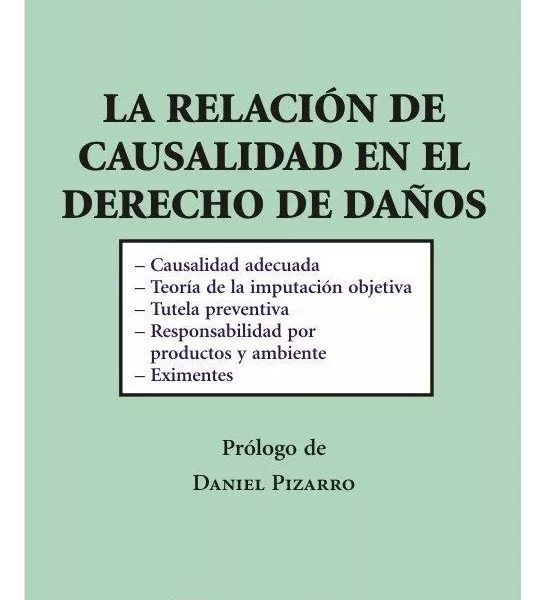 La Relación De Causalidad En El Derecho De Daños - Martinez