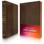 Nvi Biblia Letra Gigante Marron, Piel Fabricada