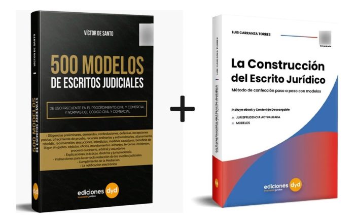 Pack Escritos Jurídicos, Construcción Y Modelos Prácticos - Imagen 1