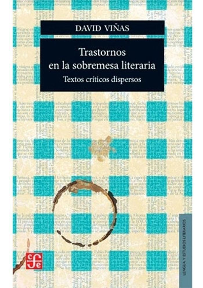 Libro Trastornos En La Sobremesa Literaria - Viñas, David - Imagen 1