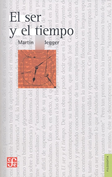 El Ser Y El Tiempo - Martín Heidegger