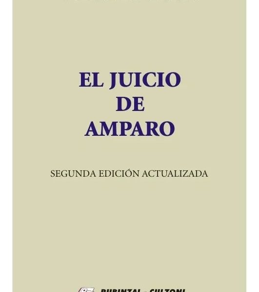 El Juicio De Amparo - 2da Edicion - Gozaini, De Gozaini. Editorial Rubinzal Culzoni, Tapa Blanda, Edición 2da En Español, 2024