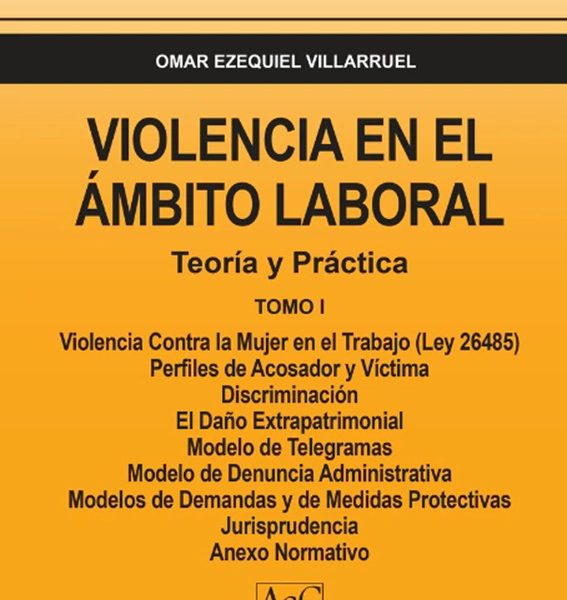 Violencia En El Ámbito Laboral Tomo 1