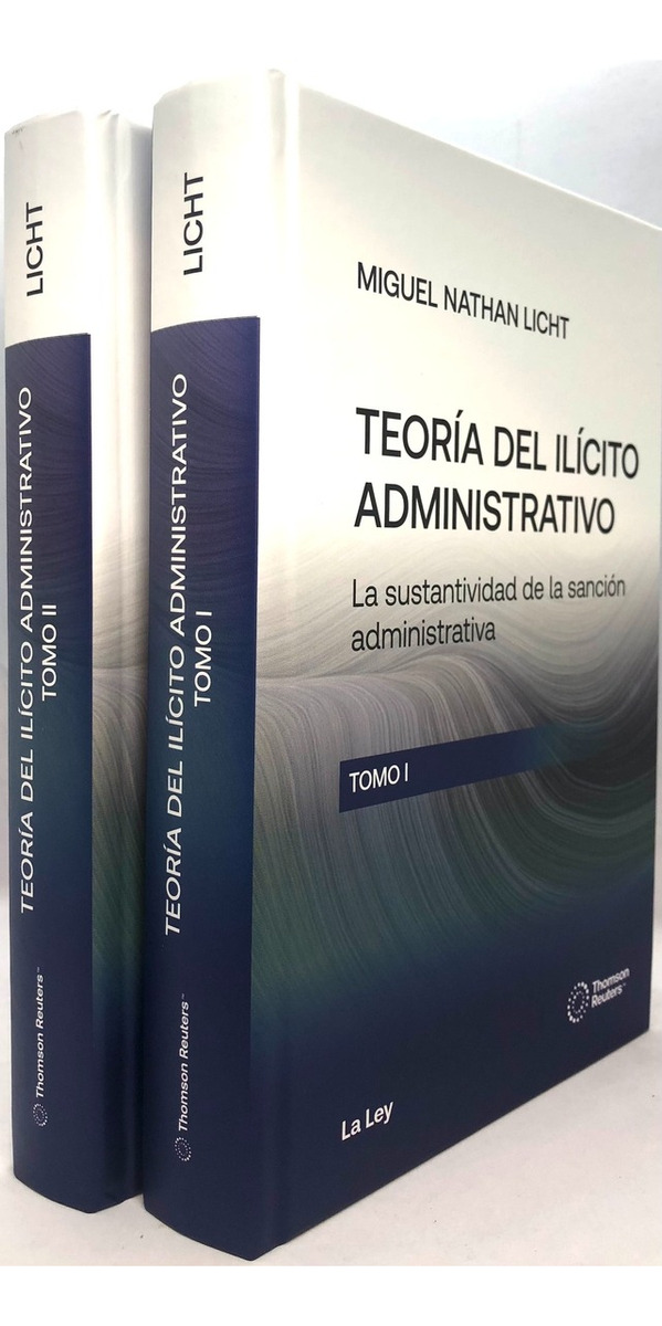 Teoría Del Ilícito Administrativo 2 Tomos Encuadernados