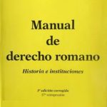 Manual De Derecho Romano - Argüello