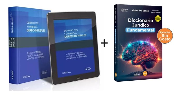 Manual Derechos Reales + Diccionario Jurídico Bonificado - Imagen 1