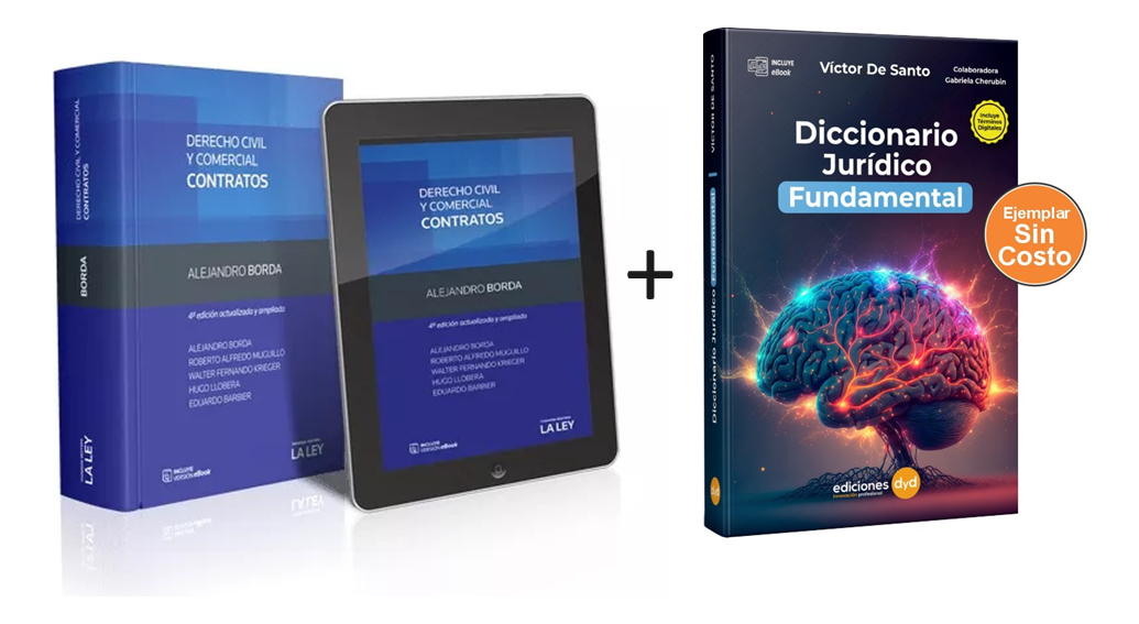 D_757687-MLA78249699541_082024-F.jpg Manual Contratos + Diccionario Jurídico Bonificado - Imagen 1