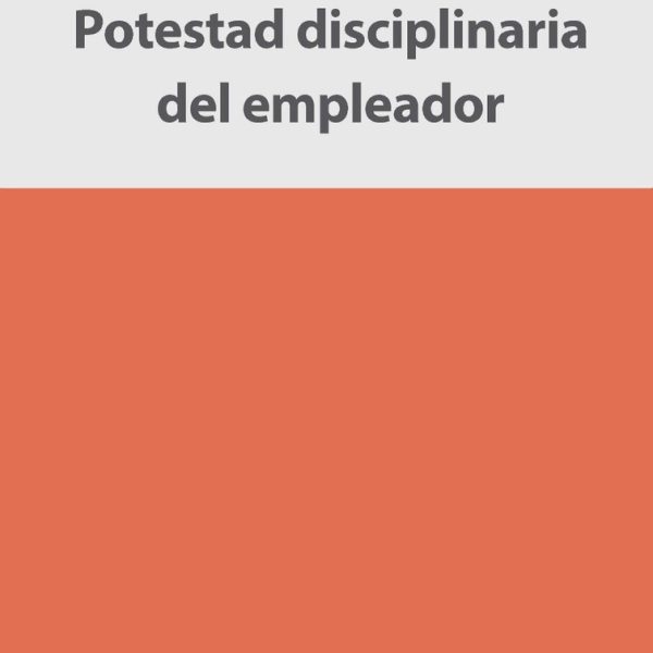 Potestad Disciplinaria Del Empleador