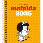 Agenda Anillada Mafalda 2025 Modulos Amarilla