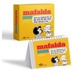 Calendario De Escritorio Mafalda 2025 De Colección Con Caja