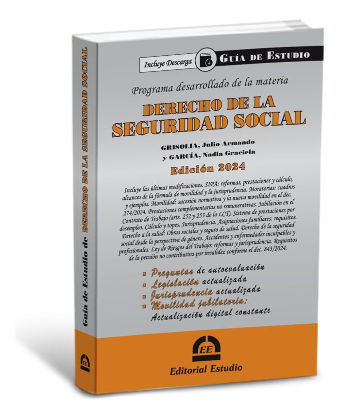 Guía De Estudio De Derecho De La Seguridad Social - Imagen 1