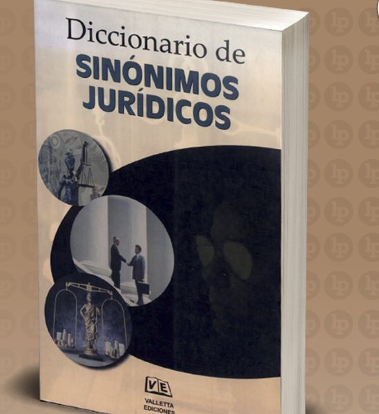 Diccionario De Sinónimos Jurídicos