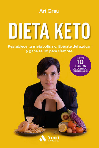 Dieta Keto, De Grau, Ari. Amat Editorial, Tapa Blanda En Español